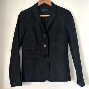 Pinstripe rag & bone blazer